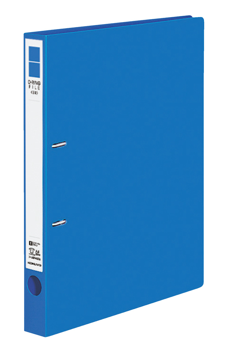 アンドロA4サイズです。 Dリングファイル A4-S 2穴 200枚収容 赤｜文具｜コクヨ