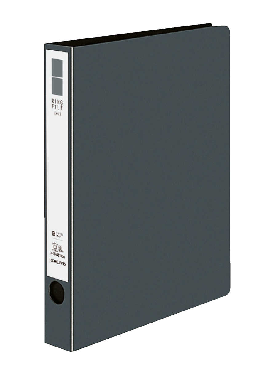 PP表紙リングファイル A4-S 2穴 170枚収容 赤｜文具｜コクヨ