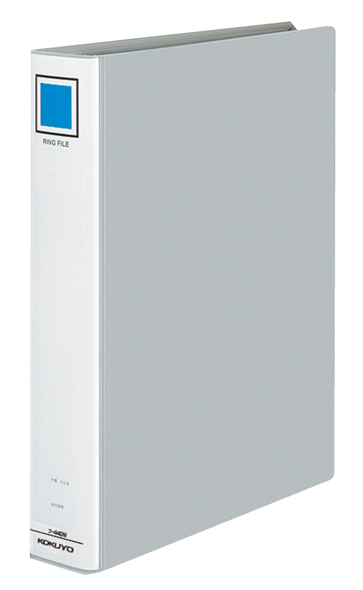 リングファイル A4-S 2穴 120枚収容 青｜文具｜コクヨ