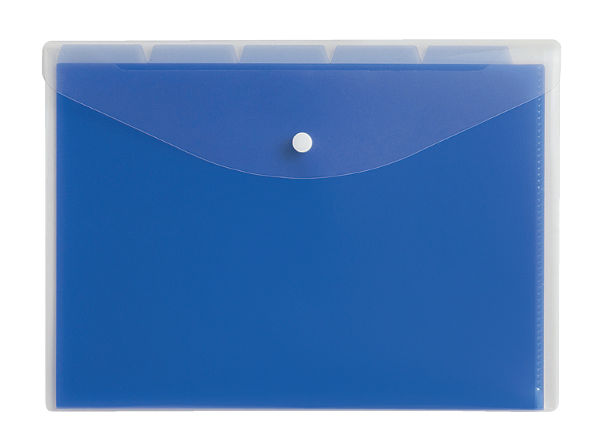 K2 5山インデックスホルダー付きホルダーケース A4 青｜文具｜コクヨ