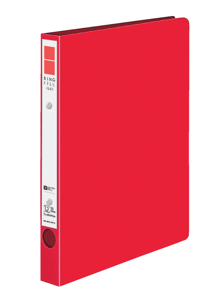 ゆりページ　P710 PP表紙リングファイル A4-S 2穴 170枚収容 オレンジ｜文具｜コクヨ