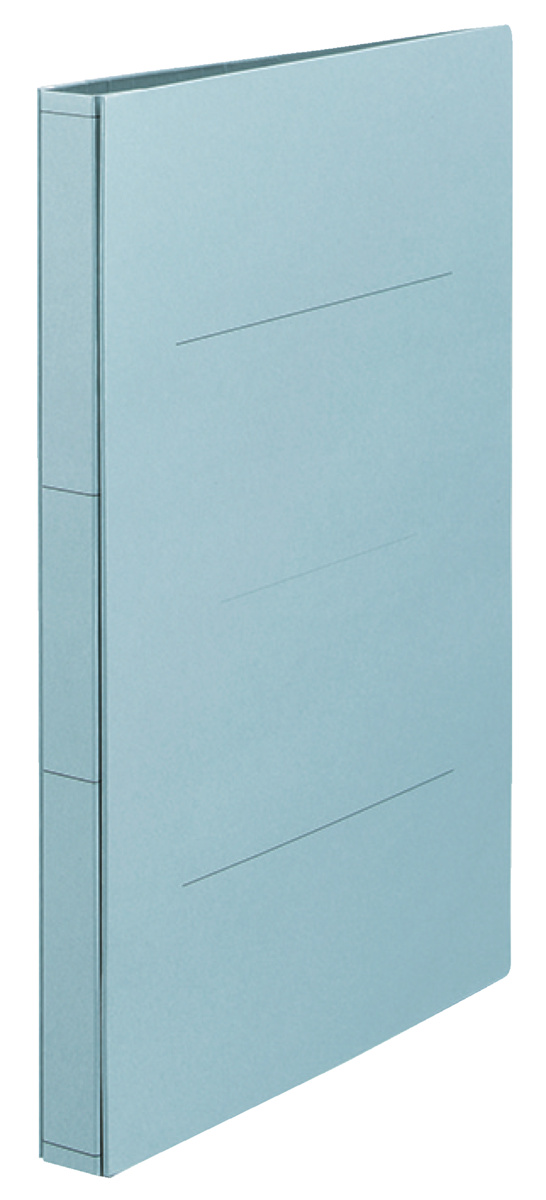 フリーワイドファイルひもとじタイプA4縦2穴 青 5冊入｜文具｜コクヨ