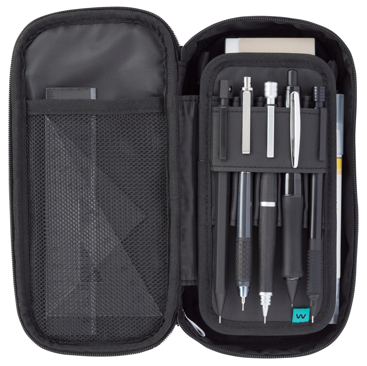 波なみホルダーペンケース＜ウェブレ＞ブラック｜文具｜コクヨ