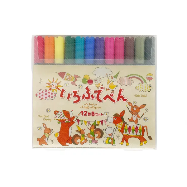 コクヨ いろふでぺん１２色Ｂセットの商品画像