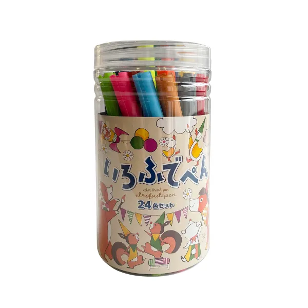 コクヨ いろふでぺん２４色セットの商品画像