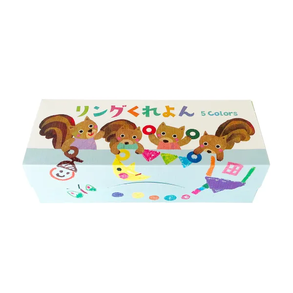 コクヨ リングくれよん ５色セットの商品画像
