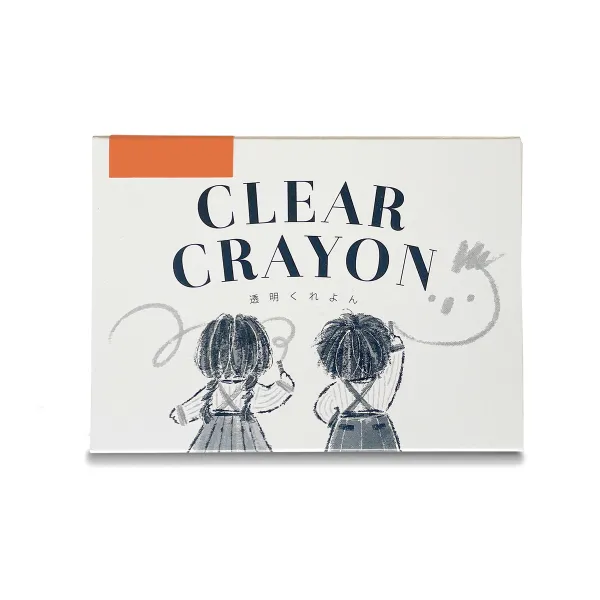 コクヨ 透明くれよん5本 だいだいの商品画像