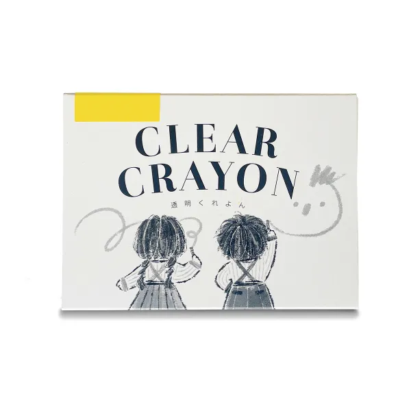 コクヨ 透明くれよん５本 みかんの商品画像