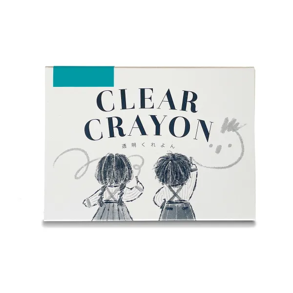 コクヨ 透明くれよん５本 あおみどりの商品画像