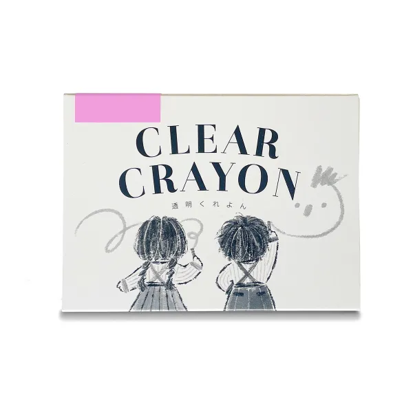 コクヨ 透明くれよん5本 ももの商品画像