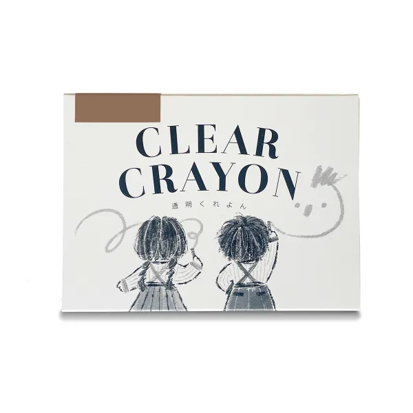 コクヨ 透明くれよん5本 こげちゃの商品画像