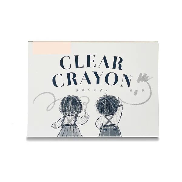 コクヨ 透明くれよん５本 うすだいだいの商品画像