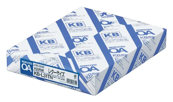 コクヨ ＫＢ用紙 64ｇ レター 500枚入りの商品画像