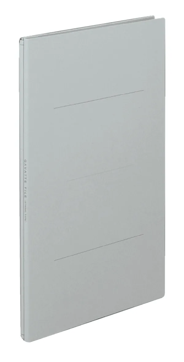 コクヨ ガバットファイルひもとじタイプＡ4縦グレー3冊の商品画像