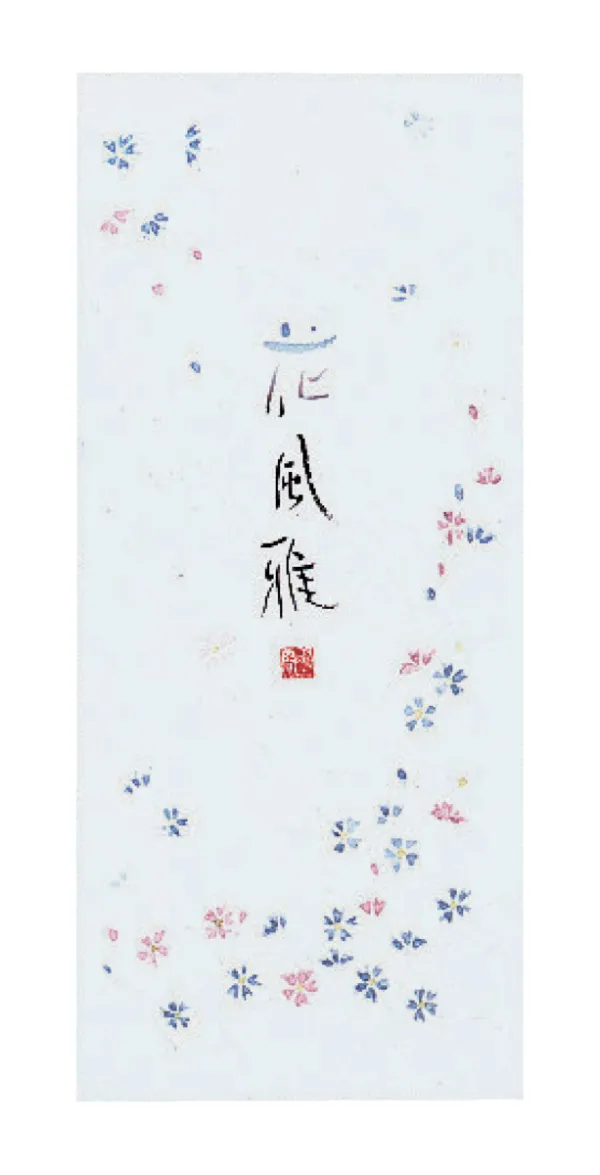 コクヨ 小型便箋花風雅別寸縦罫5行50枚の商品画像