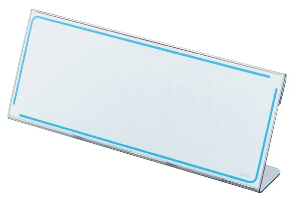 コクヨ カード立てL型再生PET板厚さ1.0寸法76x200の商品画像