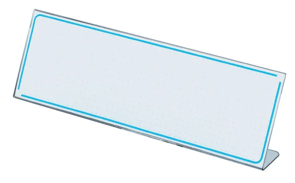 コクヨ カード立てL型再生PET板厚さ1.0寸法80x250の商品画像
