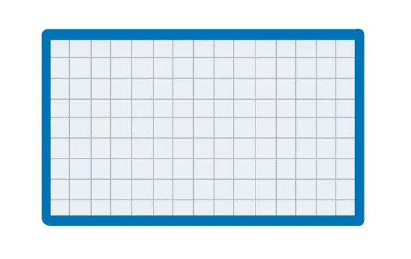 コクヨ マグネット見出し 外寸法/本体外寸法50×80×厚みt1.2 青の商品画像
