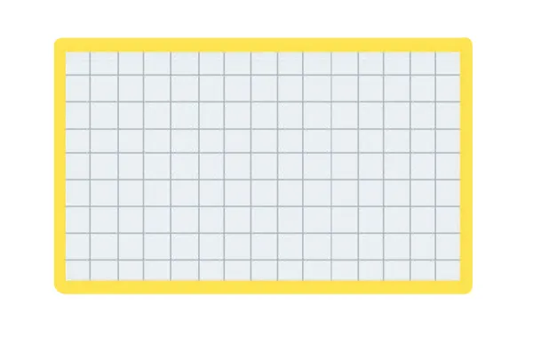 コクヨ マグネット見出し 外寸法/本体外寸法50×80×厚みt1.2 黄の商品画像