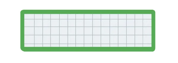 コクヨ マグネット見出し 外寸法/本体外寸法25×80×厚みt1.2 緑の商品画像