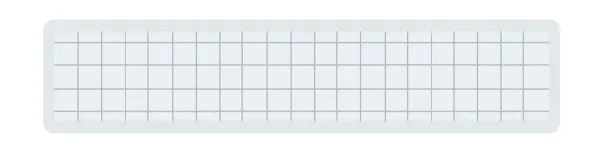 コクヨ マグネット見出し 外寸法/本体外寸法25×110×厚みt1.2 白の商品画像