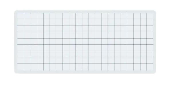 コクヨ マグネット見出し 外寸法/本体外寸法50×110×厚みt1.2 白の商品画像
