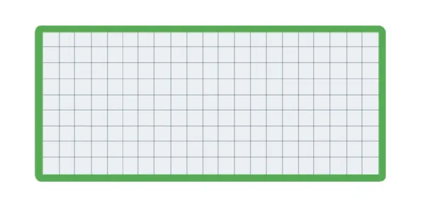 コクヨ マグネット見出し 外寸法/本体外寸法50×110×厚みt1.2 緑の商品画像