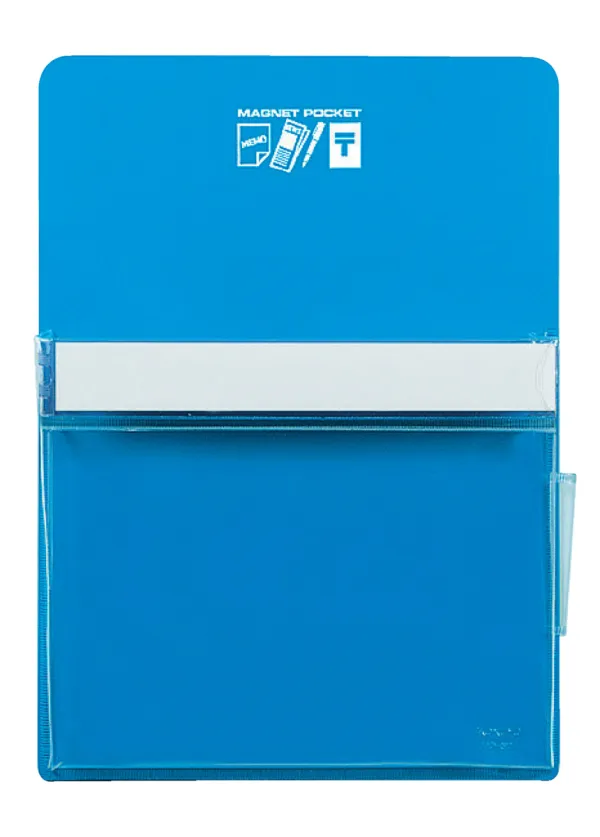 コクヨ マグネットポケット 外寸法270×197mm 青の商品画像