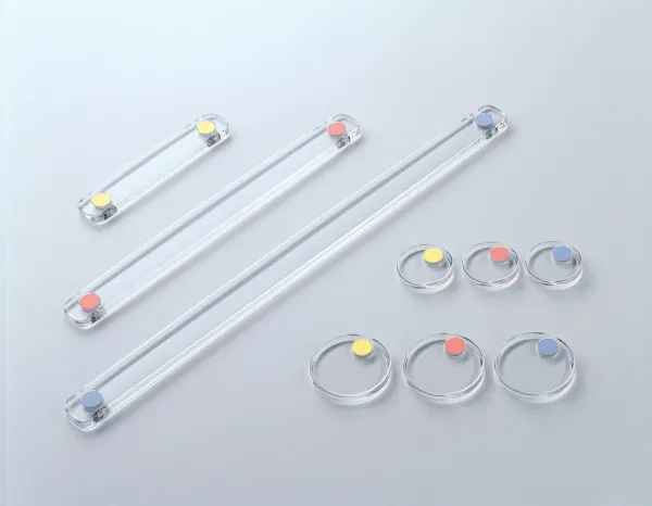 コクヨ クリヤー強力カラーマグネット 保持枚数約9枚 外寸法φ30×6 青の商品画像
