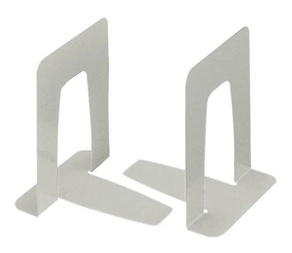 コクヨ ブックエンド小129ｘ115ｘ140mm鋼板1組ライトグレーの商品画像