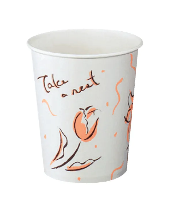 コクヨ 給茶器用紙コップ花柄156ｍｌ 3000個入りの商品画像