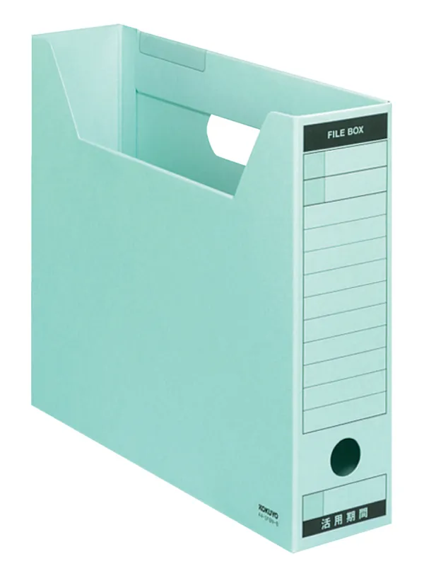 コクヨ ファイルボックス－ＦＳ ＢタイプA4横 収容幅68mm青の商品画像