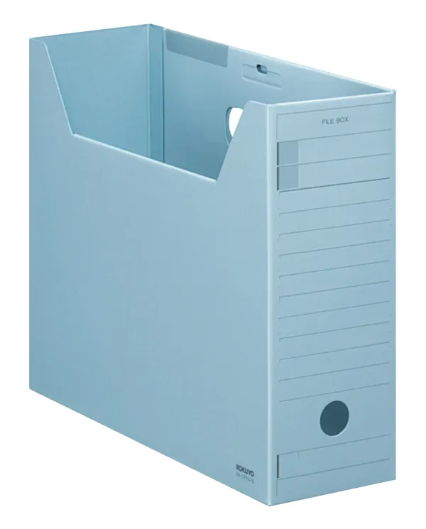 コクヨ ファイルボックス－ＦＳ フタ付きA4 青の商品画像