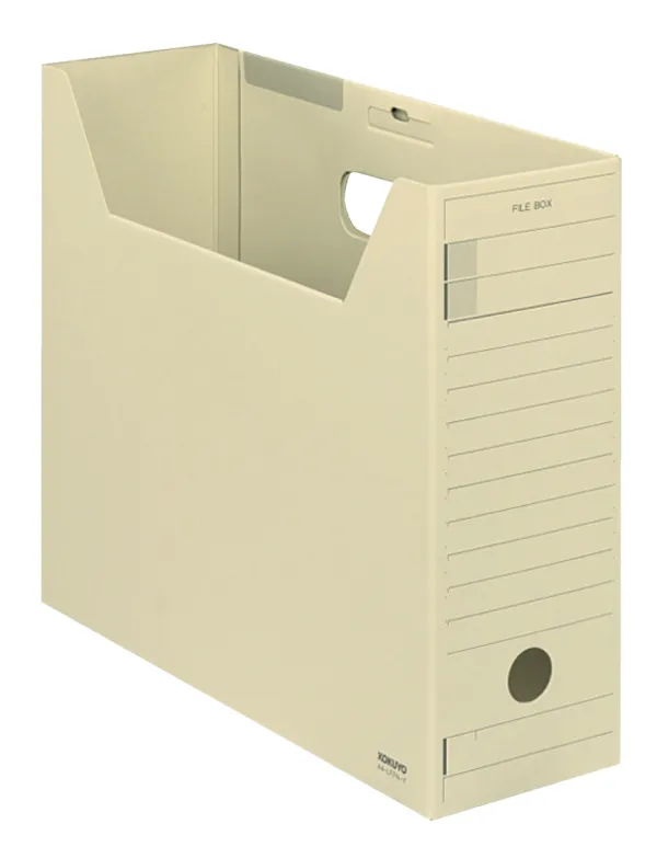 コクヨ ファイルボックス－ＦＳ フタ付きA4 黄の商品画像