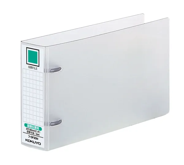 コクヨ 伝票ファイル 振替伝票用30mmとじ2穴リングとじ具の商品画像