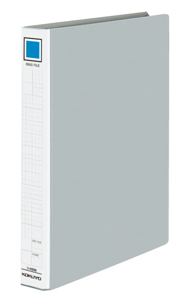 コクヨ リングファイル A4-S 2穴 220枚収容 シルバーの商品画像