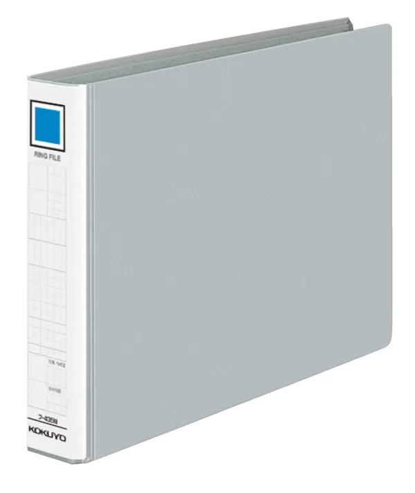 コクヨ リングファイル A4-E 2穴 220枚収容 シルバーの商品画像