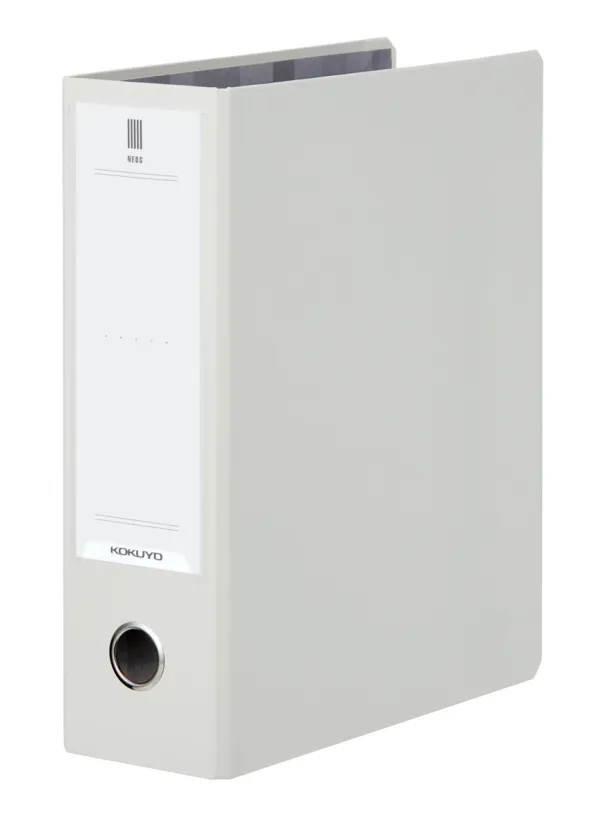 コクヨ チューブファイル<NEOS>A4縦80mmとじ2穴W色の商品画像