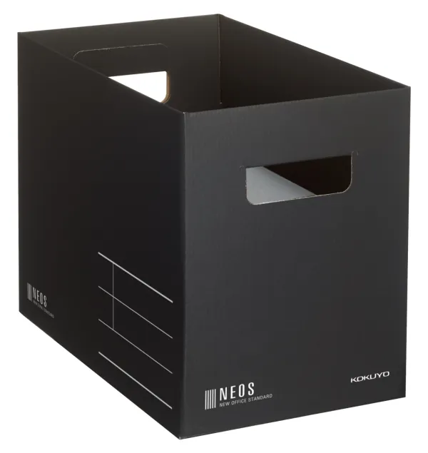 コクヨ 収納ボックス＜ＮＥＯＳ＞（Ｍサイズ）ブラックの商品画像