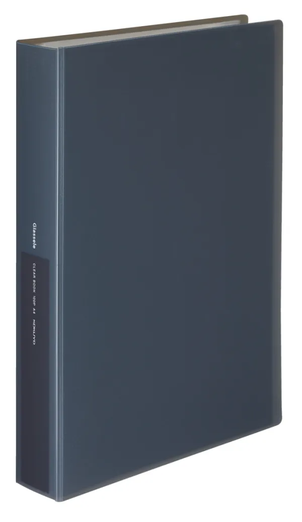 コクヨ グラッセル クリヤーブック固定式 A4-S 100枚 ブラックの商品画像
