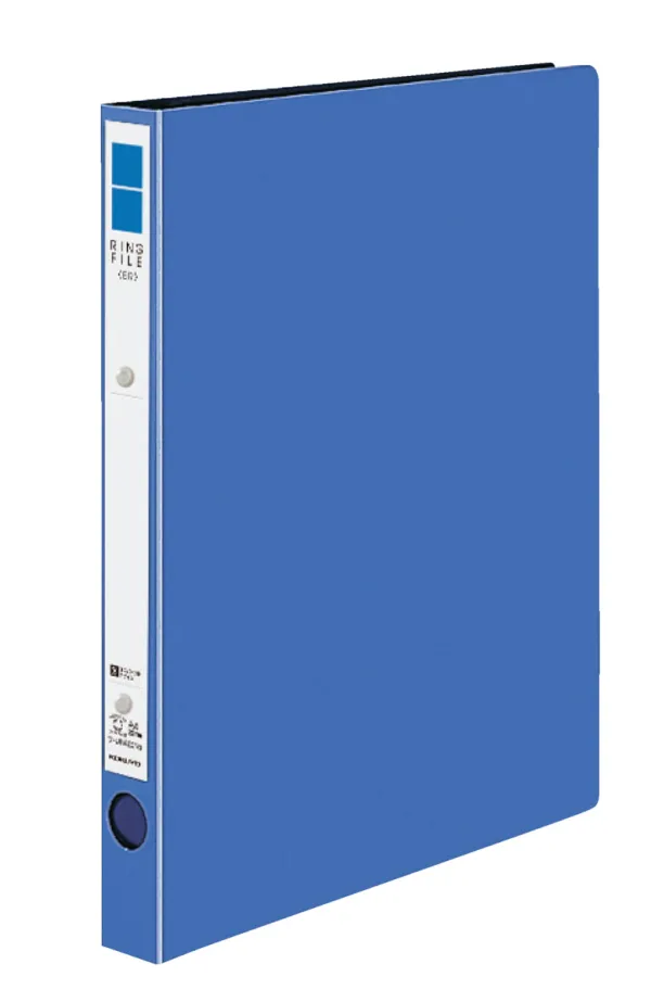 コクヨ PP表紙リングファイル A4-S 2穴 170枚収容 青の商品画像