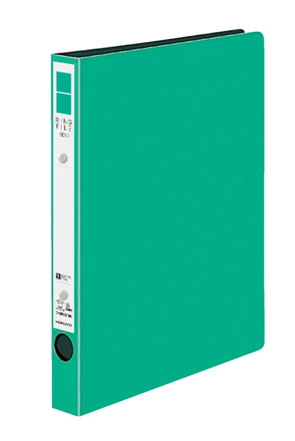 コクヨ PP表紙リングファイル B5-S 2穴 170枚収容 緑の商品画像