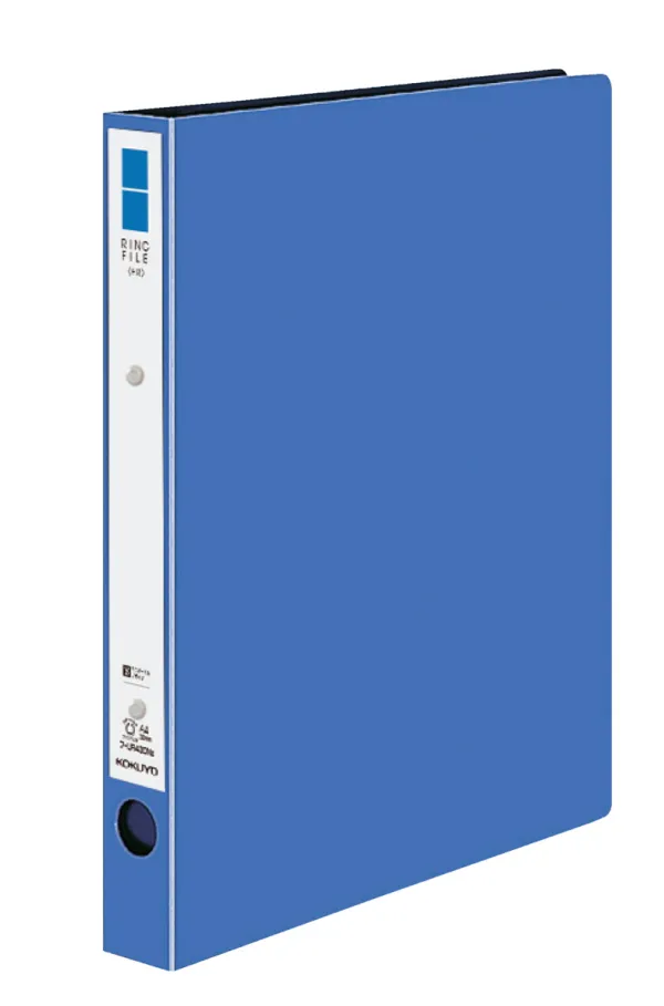 コクヨ PP表紙リングファイル A4-S 2穴 220枚収容 青の商品画像