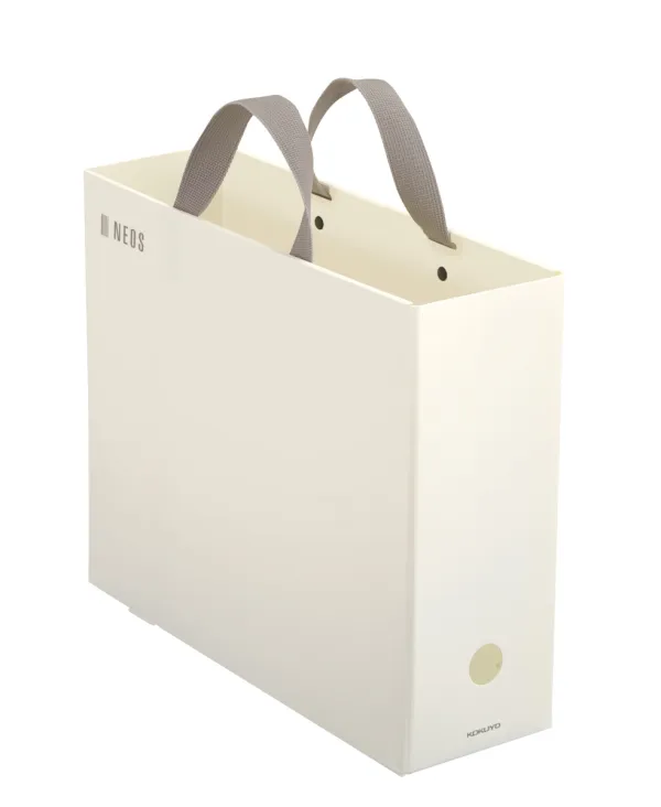 コクヨ すっきり収納できるキャリーボックス＜NEOS＞オフホワイトの商品画像