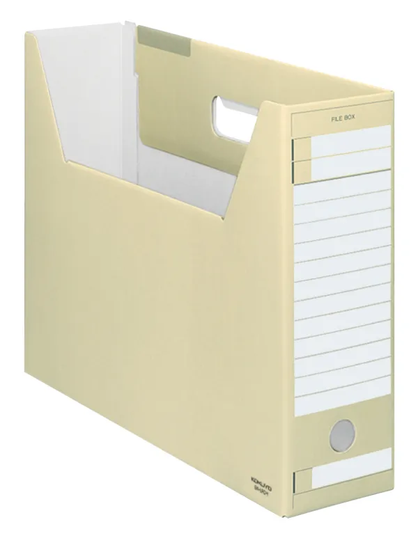 コクヨ ファイルボックス－ＦＳ B4横 収容幅94mm黄の商品画像