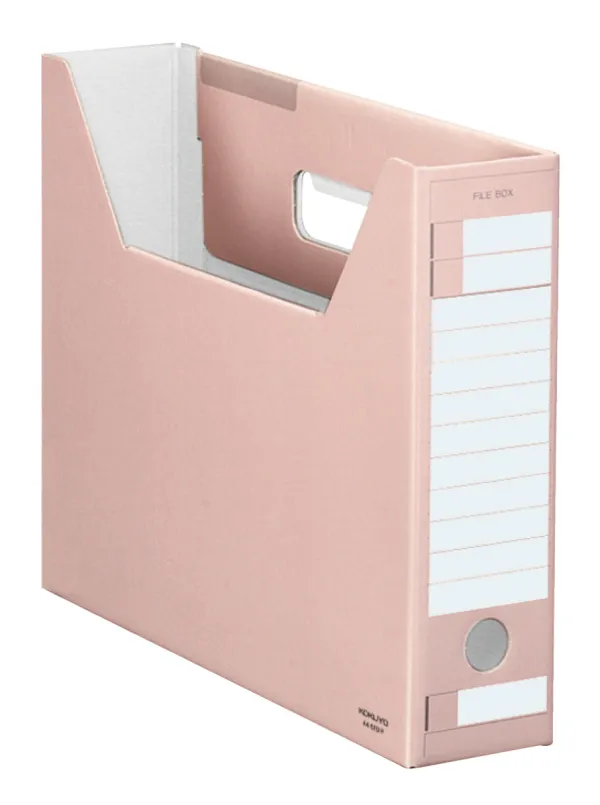 コクヨ ファイルボックス－ＦＳ ＤタイプA4横 収容幅67mmピンクの商品画像