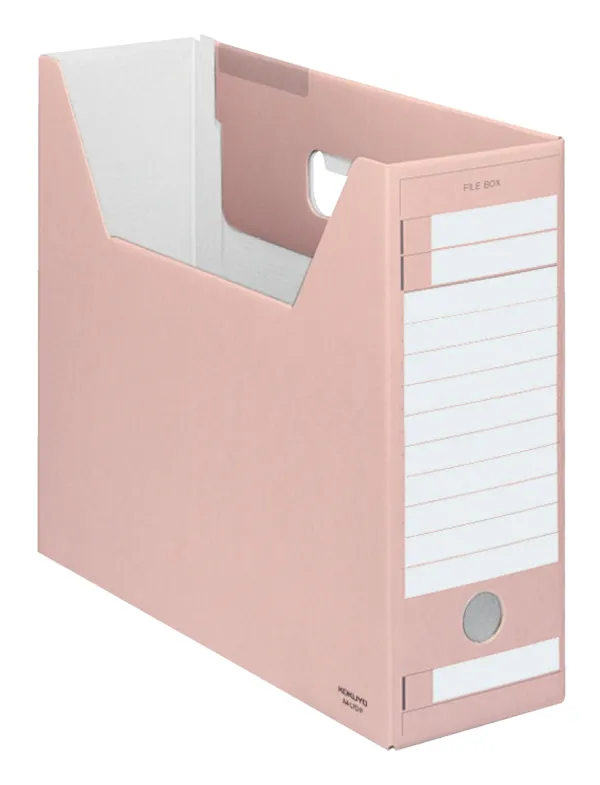 コクヨ ファイルボックス－ＦＳ ＤタイプA4横 収容幅94mmピンクの商品画像