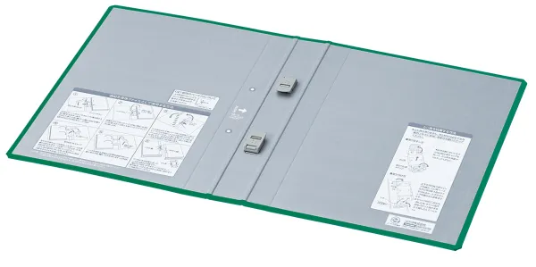 コクヨ チューブファイル 用替表紙A4縦 30mm収容緑の商品画像