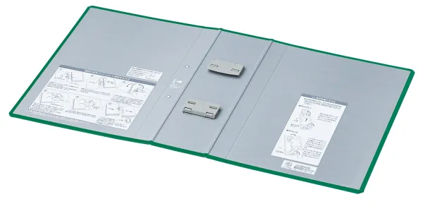 コクヨ チューブファイル 用替表紙A4縦 80mm収容緑の商品画像