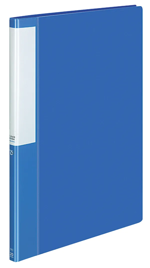 コクヨ ポジティ クリヤーブック固定式 A4-S ブルーの商品画像